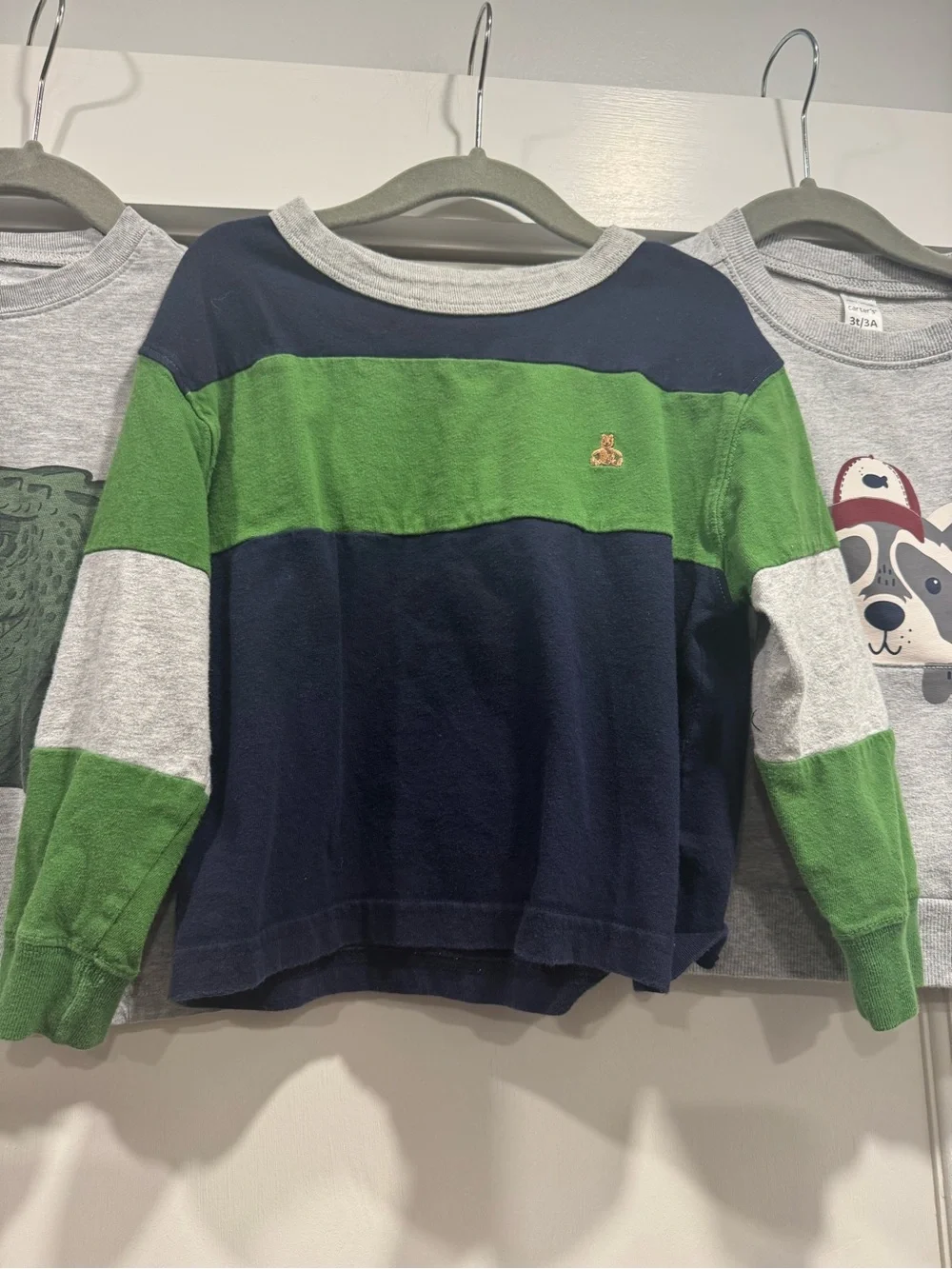Gap Carters Toddler Boy Long Sleeve Bundle Lot 3T Fall School Winter Dinosaur